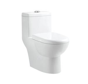 Rimless Compact Toilet One-piece,Siphon Rimless Flushing Way