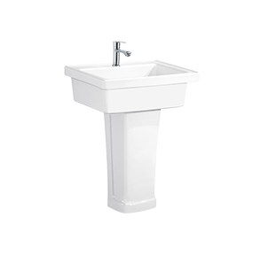 Bathroom Lavatory Basin With Pedestal