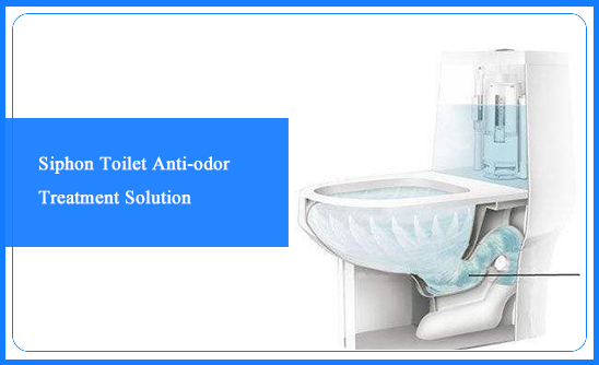 Siphon Toilet Anti-odor Treatment Solution